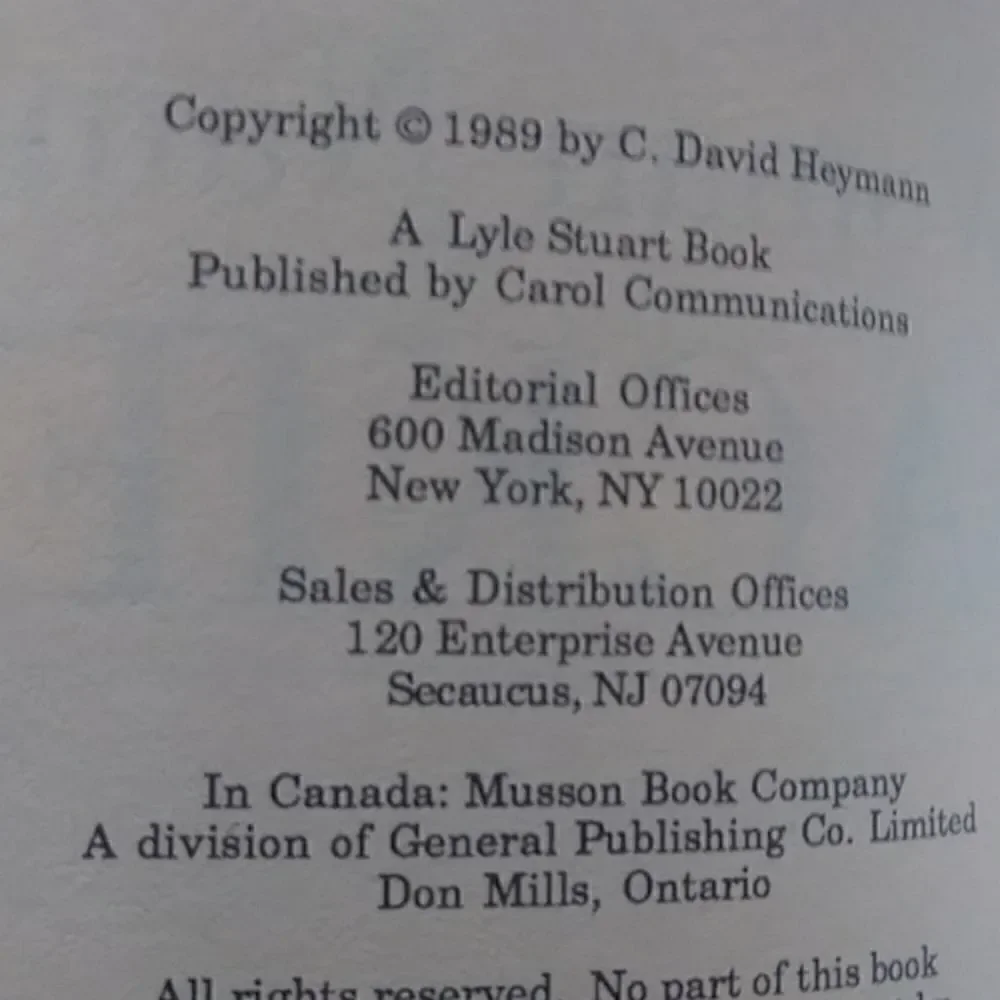 hard cover book intimate biography